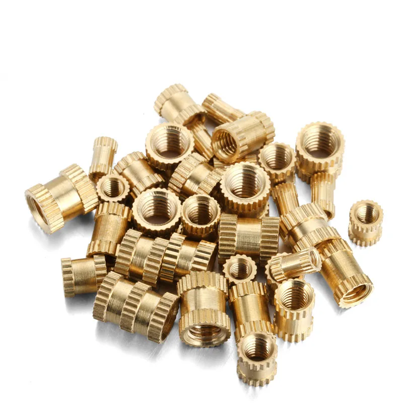 Thread Knurling Insert Nut Brass Thread Heat Setting Heat-resistant Plug-in 3D Printer Accessory M4 M5 M6 M8
Thread Knurling Insert Nut Brass Thread Heat Setting Heat-resistant Plug-in 3D Printer Accessory M4 M5 M6 M8