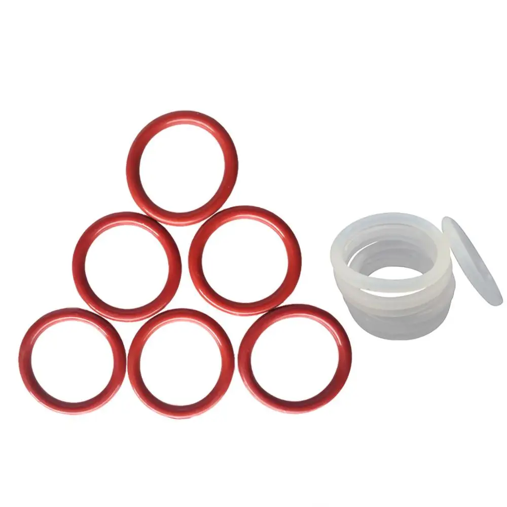 Red/White 1.5mm Wire Diameter Food Grade Safe Silicone O Rings Gaskets OD 5-80mm O Ring Seals Washer
Red/White 1.5mm Wire Diameter Food Grade Safe Silicone O Rings Gaskets OD 5-80mm O Ring Seals Washer