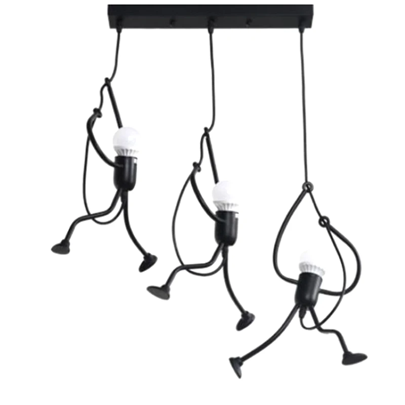 Nordic Style Creative Personality Iron Villain Climb Up Loft Home Decoration Aisle Corridor Chandelier Lighting
Nordic Style Creative Personality Iron Villain Climb Up Loft Home Decoration Aisle Corridor Chandelier Lighting