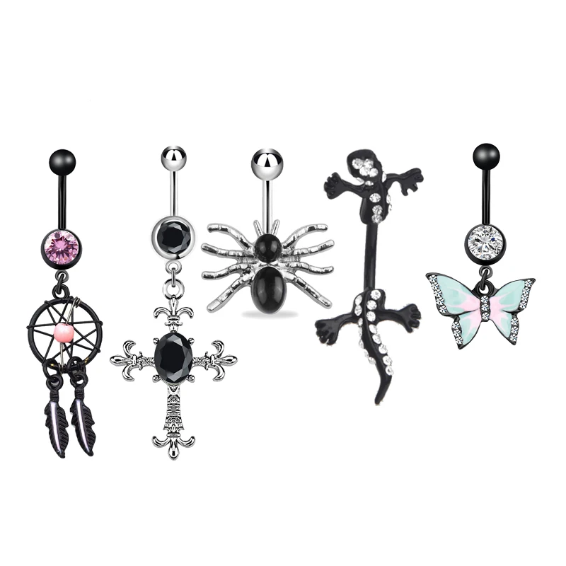 1PC Steampunk 14G Belly Button Rings Piercing 316L Surgical Steel Dream Catcher Navel Rings Piercing Ombligo Body Jewelry Women
1PC Steampunk 14G Belly Button Rings Piercing 316L Surgical Steel Dream Catcher Navel Rings Piercing Ombligo Body Jewelry Women