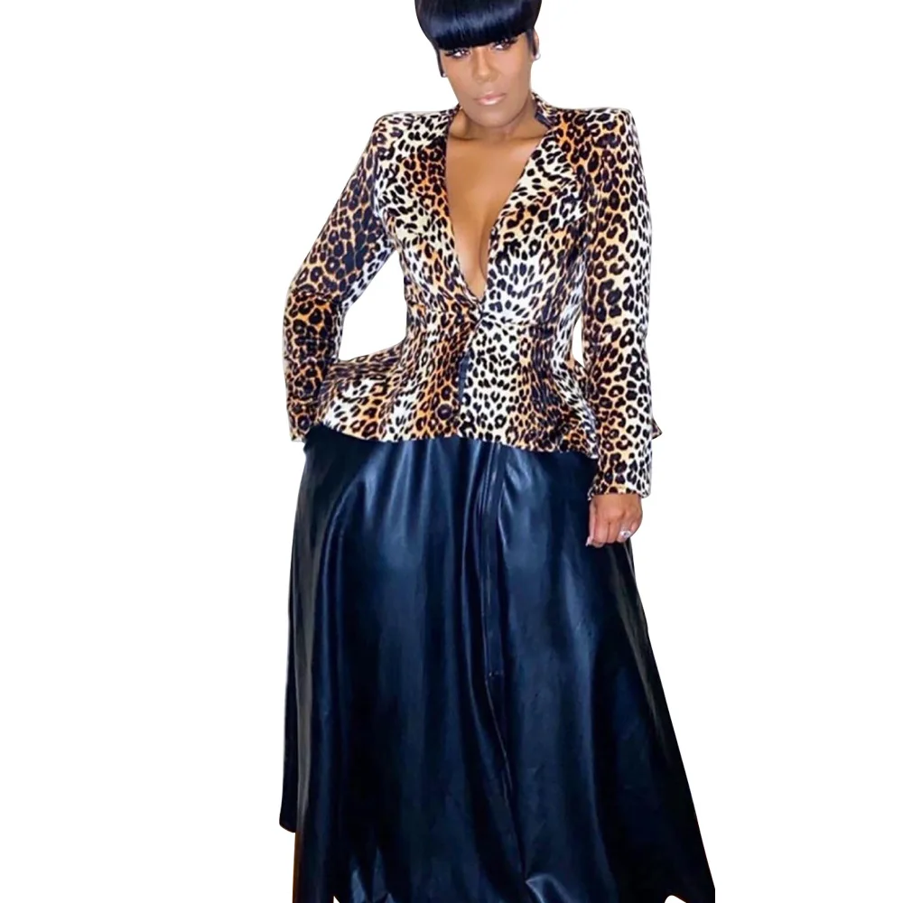 2020 Autumn Winter Women Solid High Waist PU Skirts Plus Size Lady Hottest Sashes Pockets Loose Streetwear Floor-length Dresses
2020 Autumn Winter Women Solid High Waist PU Skirts Plus Size Lady Hottest Sashes Pockets Loose Streetwear Floor-length Dresses