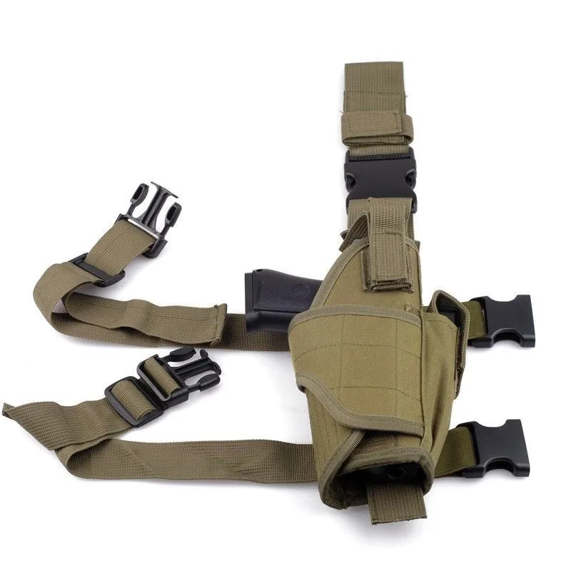 Pistol Holster Drop Thigh Glock 17 19 Gun Holster Pouch Military Nylon Holster Hunting Accessories For Glock Beretta Adjustable
Pistol Holster Drop Thigh Glock 17 19 Gun Holster Pouch Military Nylon Holster Hunting Accessories For Glock Beretta Adjustable