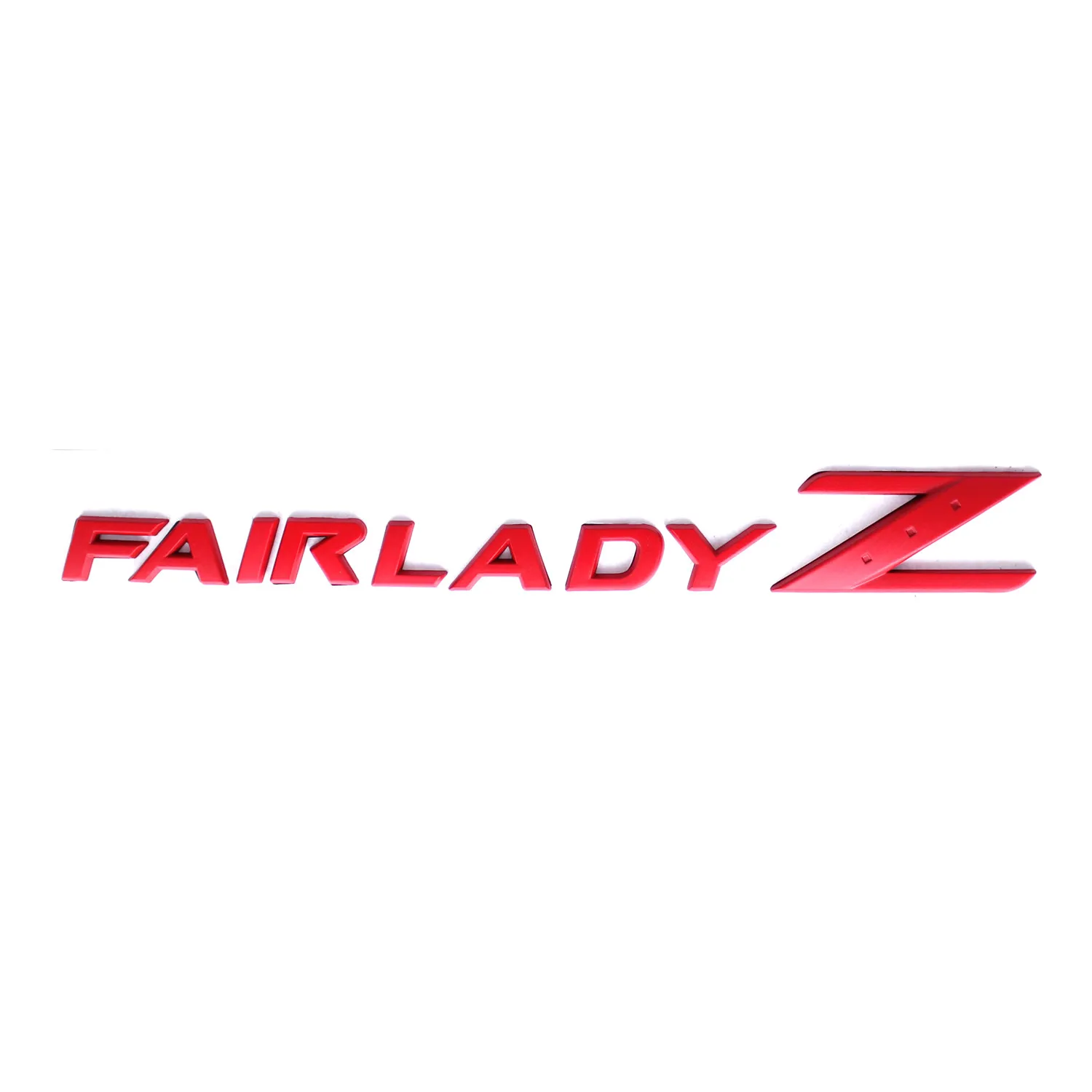 

3D Red FAIRLADY Z Car Body Door Fender Side Emblem Sticker Metal Rear Trunk Lid Badge for NISSAN 350Z 370Z Z33 Z34 Nameplate
