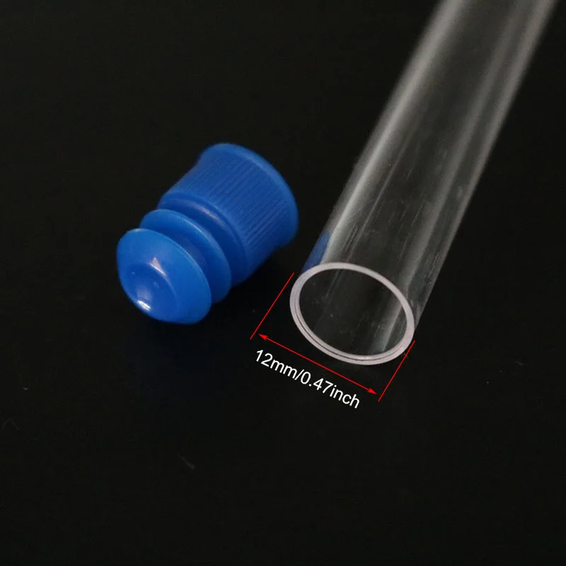12x100mm Experiment Equipment Transparent Plastic Test Tube Scientific Radiolysis Tube Laboratory Supplies 10pc
12x100mm Experiment Equipment Transparent Plastic Test Tube Scientific Radiolysis Tube Laboratory Supplies 10pc