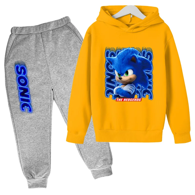 Kids Hoodie Set Cotton Sonic Pullover Suit Children Sweatshirt Pants 2 Pieces Cool Game Long Sleeve Clothes for Boys Girls Child
Kids Hoodie Set Cotton Sonic Pullover Suit Children Sweatshirt Pants 2 Pieces Cool Game Long Sleeve Clothes for Boys Girls Child