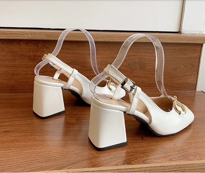 Sandals Women 2021 Summer Women's Thick Heel European And American Fashion Sandals Round Toe Buckle Heel High Women Shoes
Sandals Women 2021 Summer Women's Thick Heel European And American Fashion Sandals Round Toe Buckle Heel High Women Shoes