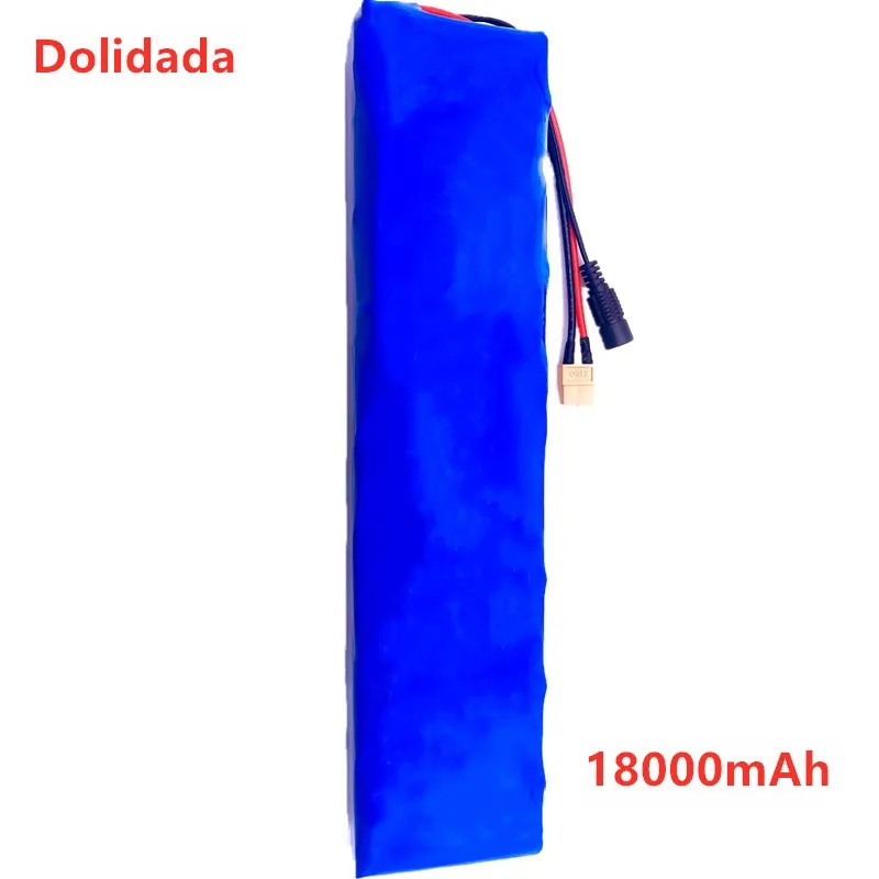 18650 Battery 60V 16S2P 18Ah 18650 Li-ion Battery Pack 67.2V 18000mAh Ebike Electric bicycle Scooter with BMS 1000Watt xt60 plug
18650 Battery 60V 16S2P 18Ah 18650 Li-ion Battery Pack 67.2V 18000mAh Ebike Electric bicycle Scooter with BMS 1000Watt xt60 plug