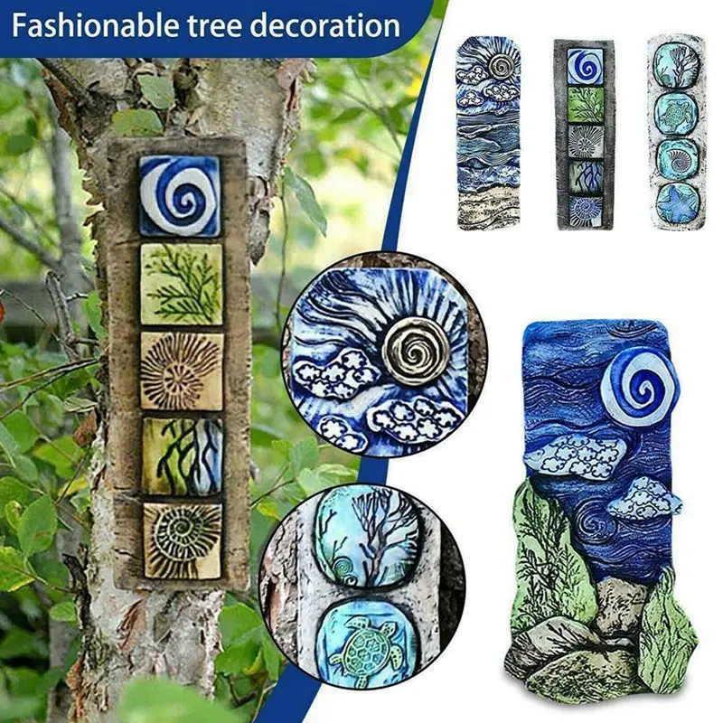 

Starrys Sky Ocean Garden Decoration-wall Art Statue Door Yard Decoration Acrylic Material Wonderful Totem Decoration Sculptures