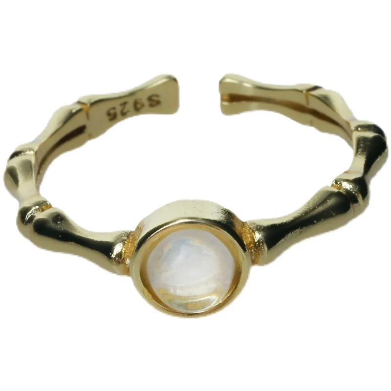 Myanmar Ice-like Chalcedony Kinds Jade Ring Brand New Festival Height S925 Sterling Silver Egg Noodles Bamboo Festival Fortune
Myanmar Ice-like Chalcedony Kinds Jade Ring Brand New Festival Height S925 Sterling Silver Egg Noodles Bamboo Festival Fortune