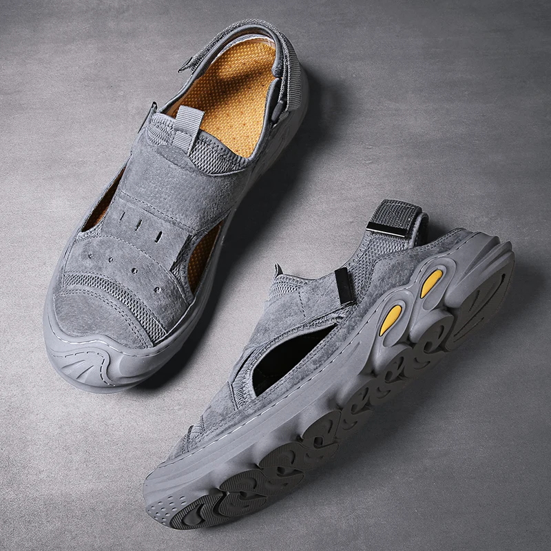 Sandale Homme Ete Sandalias Transpirables Men's Breathable Shoes Men Sandalen Herren Summer Sandals Beach For Man Flip Flops
Sandale Homme Ete Sandalias Transpirables Men's Breathable Shoes Men Sandalen Herren Summer Sandals Beach For Man Flip Flops