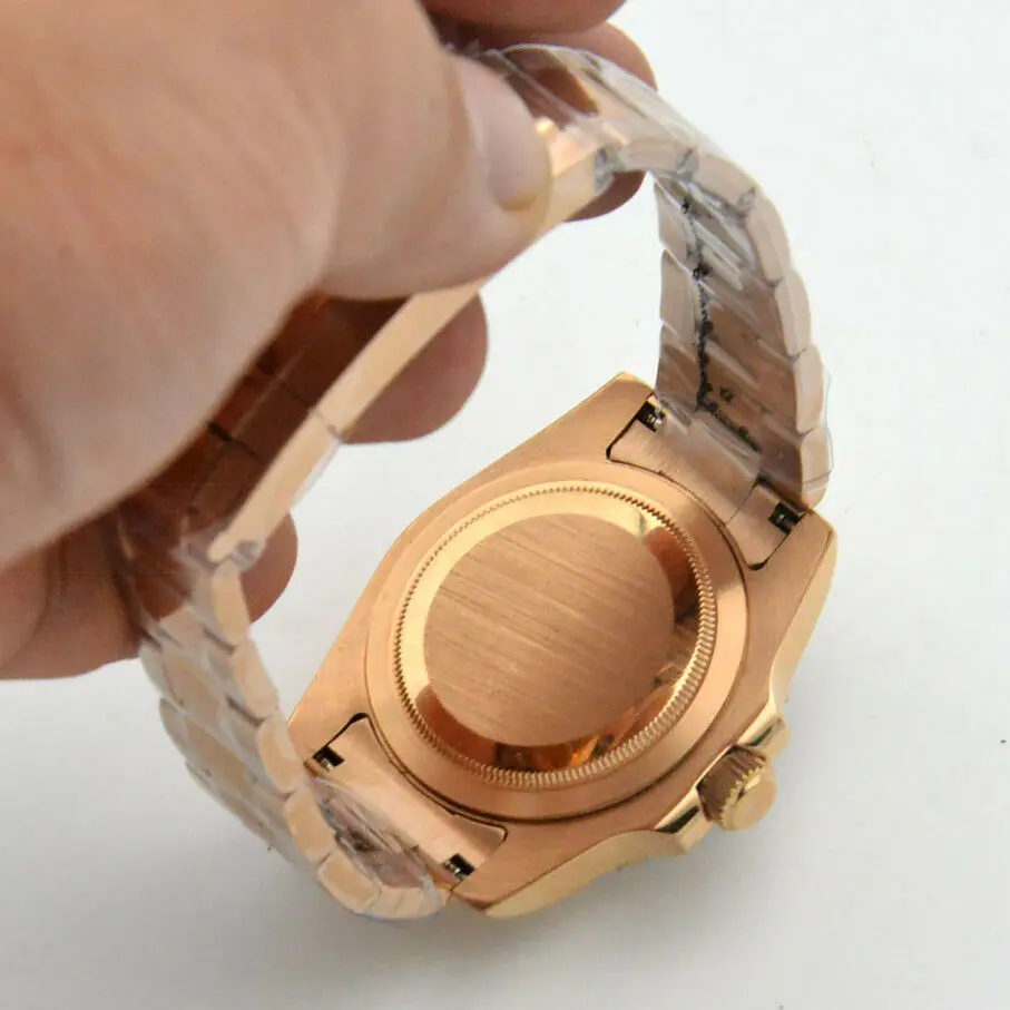 40mm Black No LOGO Dial Ceramic Touring Men's Automatic Watch Rose Gold Case Mechanical Men's Watch
40mm Black No LOGO Dial Ceramic Touring Men's Automatic Watch Rose Gold Case Mechanical Men's Watch