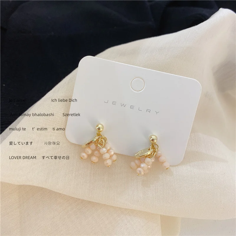 2020 Korean Vintage Earrings For Women Colorful String Hanging Dangle Earrings French Tassel Rhinestone Earrings Fashion Jewelry
2020 Korean Vintage Earrings For Women Colorful String Hanging Dangle Earrings French Tassel Rhinestone Earrings Fashion Jewelry