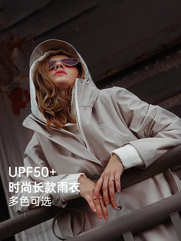 Long Woman Raincoat Waterproof Women's Trench Coat Rain Jacket Hiking Adult Outdoor Travel Women Rain Poncho Camping Rainwear 
Long Woman Raincoat Waterproof Women's Trench Coat Rain Jacket Hiking Adult Outdoor Travel Women Rain Poncho Camping Rainwear