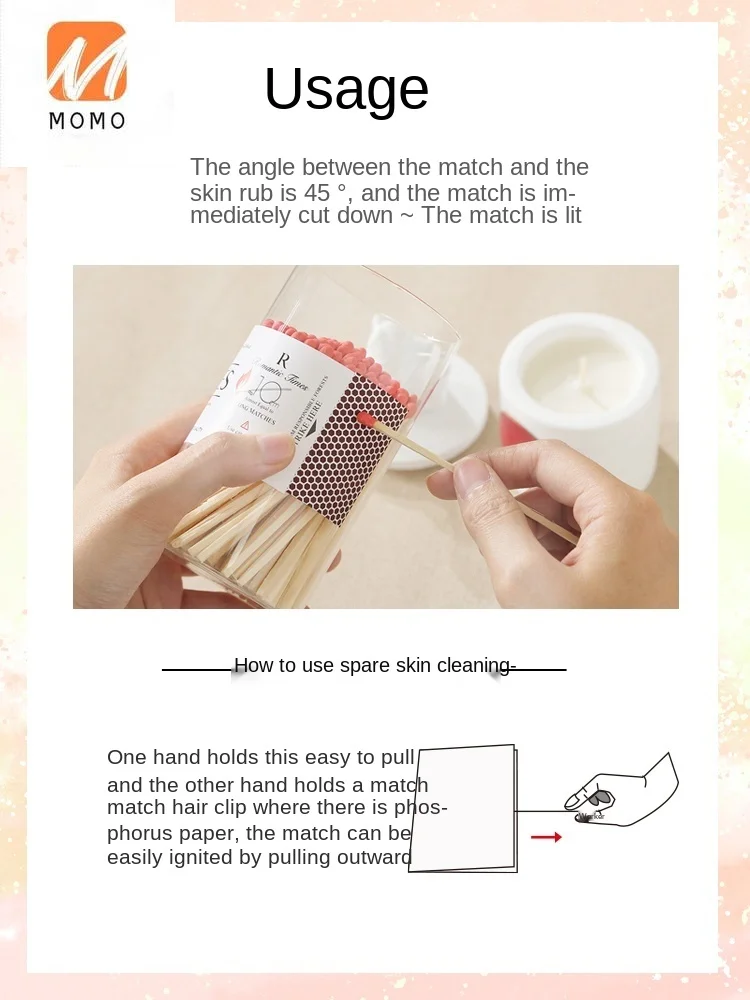Aromatherapy Candle Special Long Match Lengthened Igniter Fragrance Igniter Tool Ignition Accessories
Aromatherapy Candle Special Long Match Lengthened Igniter Fragrance Igniter Tool Ignition Accessories