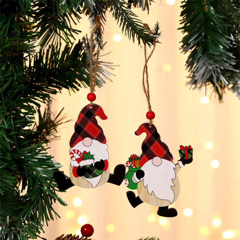 Christmas Decorations Painted Wooden Small Pendants Christmas Tree Faceless Elderly Rudolph Pattern Pendants Home Decoration
Christmas Decorations Painted Wooden Small Pendants Christmas Tree Faceless Elderly Rudolph Pattern Pendants Home Decoration