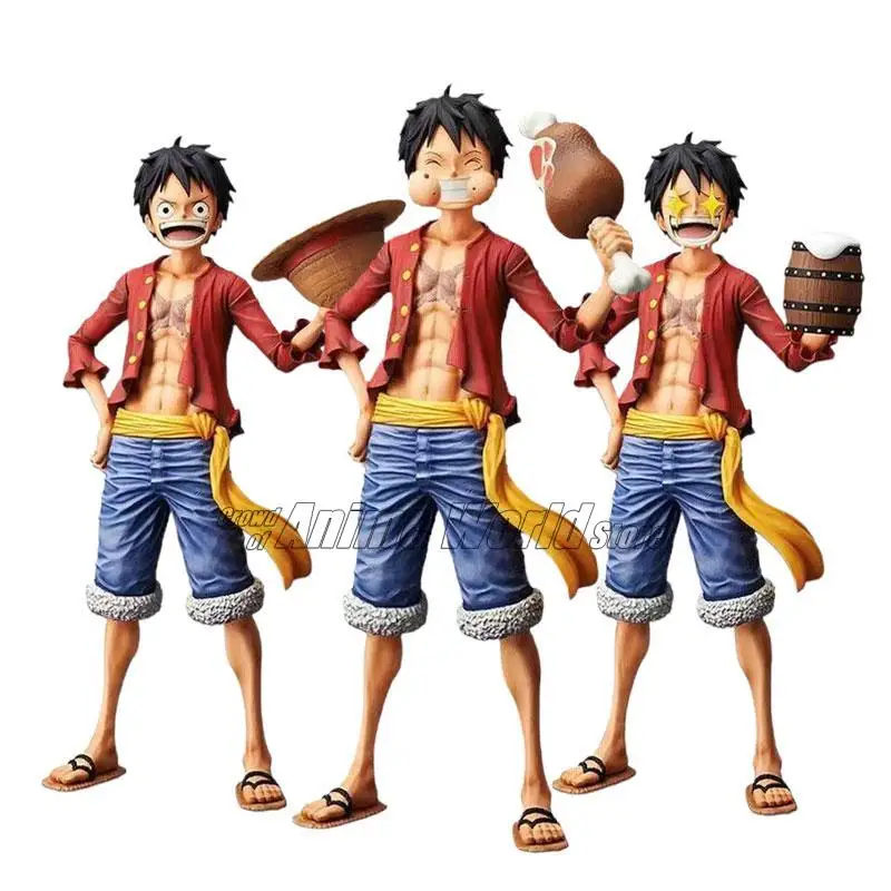 New World Luffy Figure Classic Eat Meat Star Eyes Battle PVC Action Figures Straw Hat Luffy Collect Toys Gift Anime Models Gifts
New World Luffy Figure Classic Eat Meat Star Eyes Battle PVC Action Figures Straw Hat Luffy Collect Toys Gift Anime Models Gifts