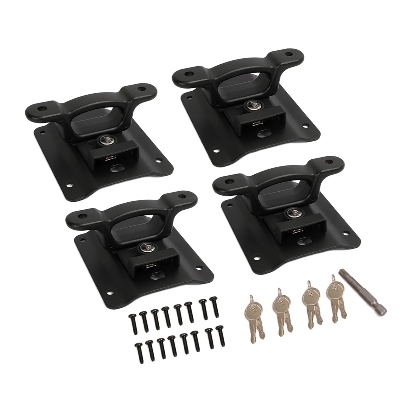 Set of 4 Bed Tie Down Anchors Brackets with Plates Compatible with Ford F150 F250 2015-2021 FL3Z99000A64B FL3Z99000A64B 
Set of 4 Bed Tie Down Anchors Brackets with Plates Compatible with Ford F150 F250 2015-2021 FL3Z99000A64B FL3Z99000A64B