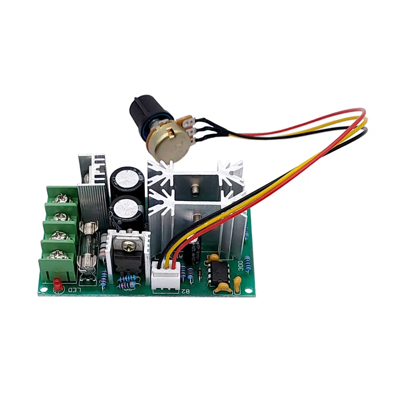 DC motor speed regulator 12V 24V 36V 48V High power drive module PWM motor controllers 20A current regulator
DC motor speed regulator 12V 24V 36V 48V High power drive module PWM motor controllers 20A current regulator