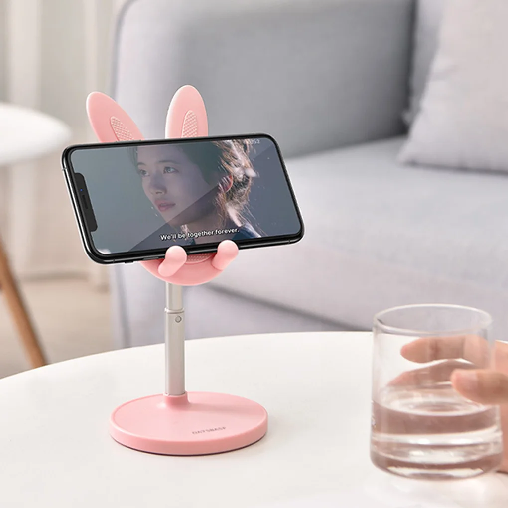 Rabbit Phone Cute Phone Holder Desktop Cell Phone Stand Height Angle Adjustable For iPhone 11 12 iPad Rabbit Tablet Bracelet
Rabbit Phone Cute Phone Holder Desktop Cell Phone Stand Height Angle Adjustable For iPhone 11 12 iPad Rabbit Tablet Bracelet