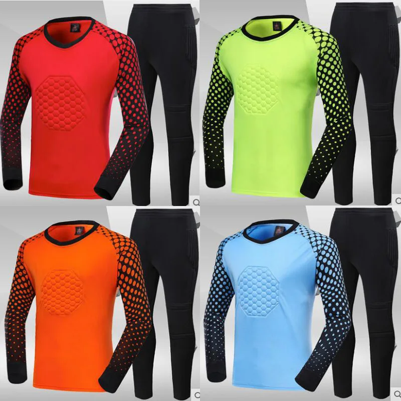 2020 Adult Soccer Goalkeeper Jersey Set Football Uniform Sponge Protector Can Customized Goalkeeper Uniform Suit long Pants
2020 Adult Soccer Goalkeeper Jersey Set Football Uniform Sponge Protector Can Customized Goalkeeper Uniform Suit long Pants