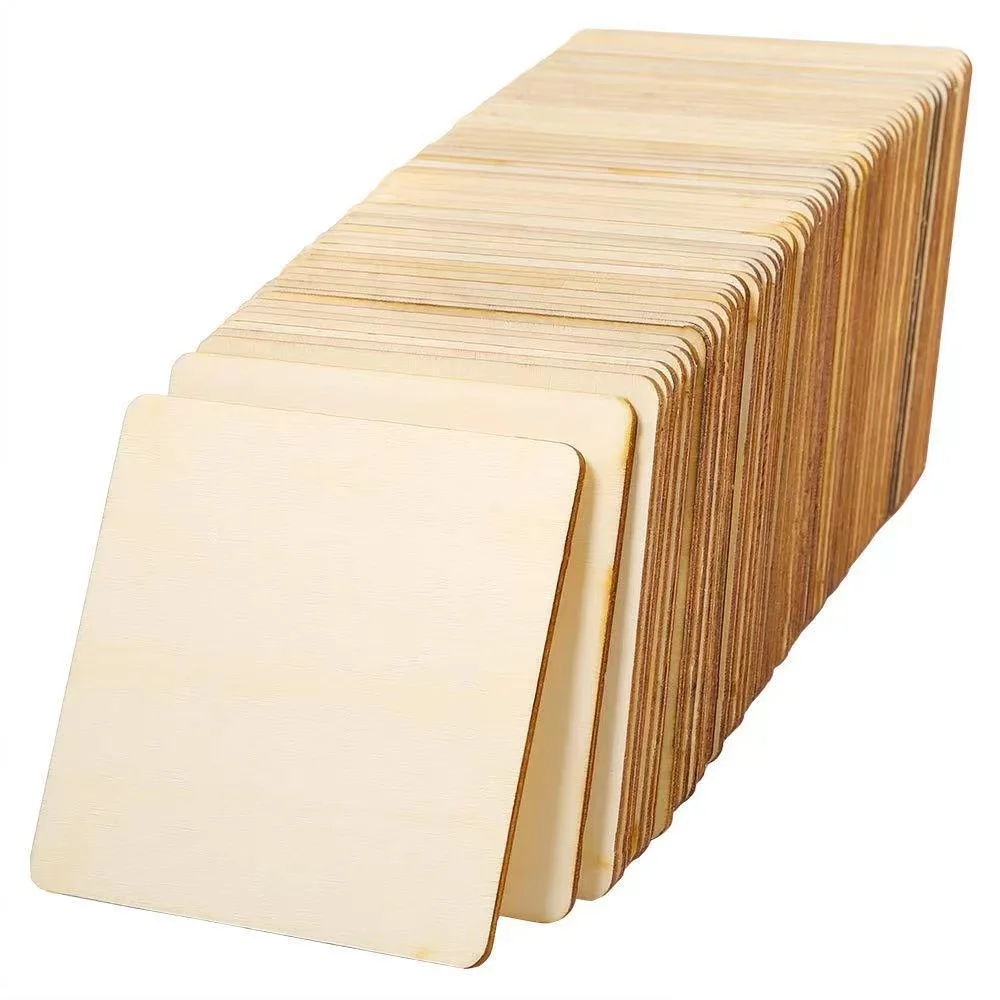 Unfinished Square Wooden Blanks Drawing Board Wood Pieces Birthday Party Decorations Home Decor Wood Craft DIY Handmade Kids Toy
Unfinished Square Wooden Blanks Drawing Board Wood Pieces Birthday Party Decorations Home Decor Wood Craft DIY Handmade Kids Toy