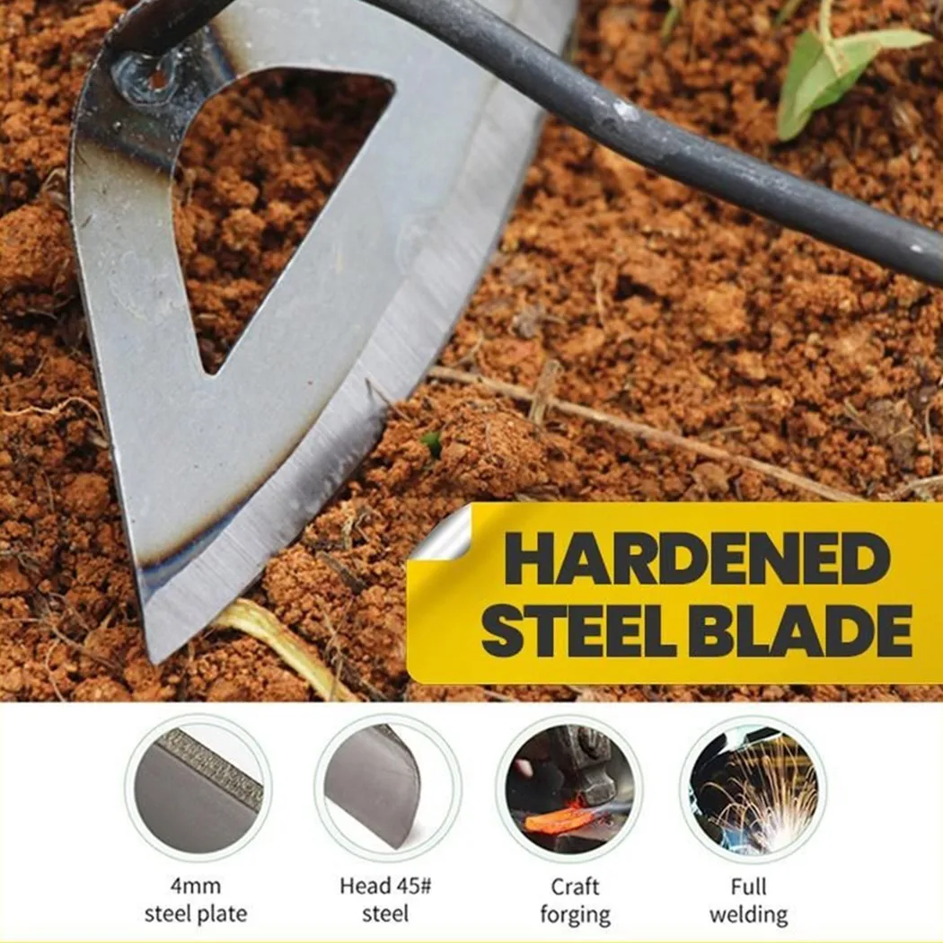 New All-steel Hardened Hollow Hoe Handheld Weeding Rake Planting Vegetable Farm Garden Agriculture Tool Weeding Accessories
New All-steel Hardened Hollow Hoe Handheld Weeding Rake Planting Vegetable Farm Garden Agriculture Tool Weeding Accessories