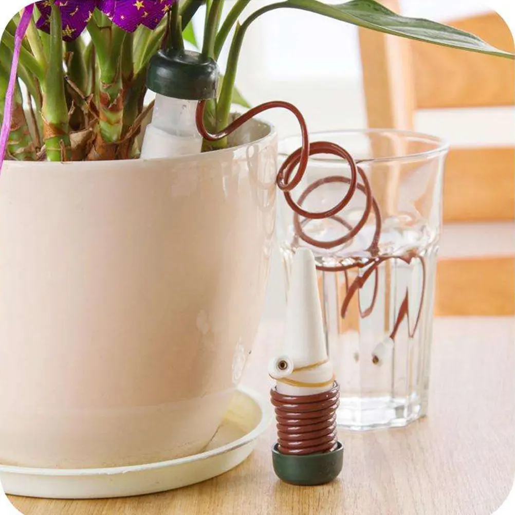2 Pcs Automatic Vacation Plant Waterer Garden Cone Watering Spikes Self Irrigation System For Outdoor Indoor Plant Flower
2 Pcs Automatic Vacation Plant Waterer Garden Cone Watering Spikes Self Irrigation System For Outdoor Indoor Plant Flower
