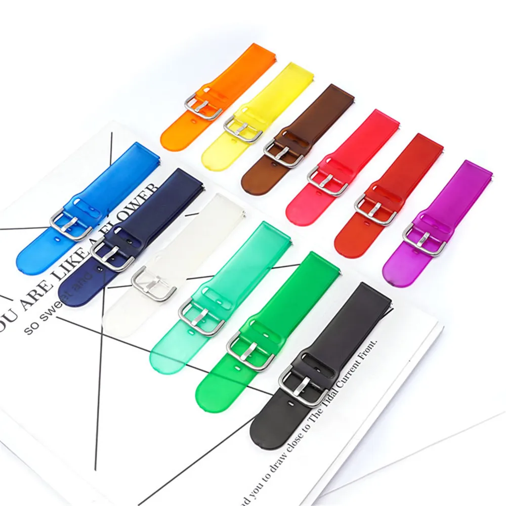 22mm Silicone Strap for Huawei Watch GT/2/2e/Pro 46mm Soft Sport Wrist Band Bracelet for Samsung Galaxy 46mm watch3 45mm Gear S3
22mm Silicone Strap for Huawei Watch GT/2/2e/Pro 46mm Soft Sport Wrist Band Bracelet for Samsung Galaxy 46mm watch3 45mm Gear S3