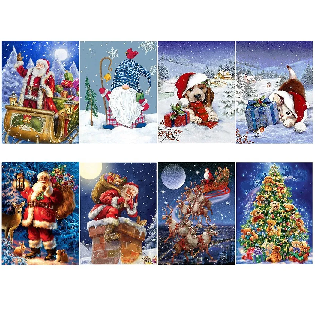 5D DIY Christmas Snowman Diamond Painting Kits Full Drill Mosaic Painting Diamond Art Crafts For Home Decor Xmas Friends Gift
5D DIY Christmas Snowman Diamond Painting Kits Full Drill Mosaic Painting Diamond Art Crafts For Home Decor Xmas Friends Gift