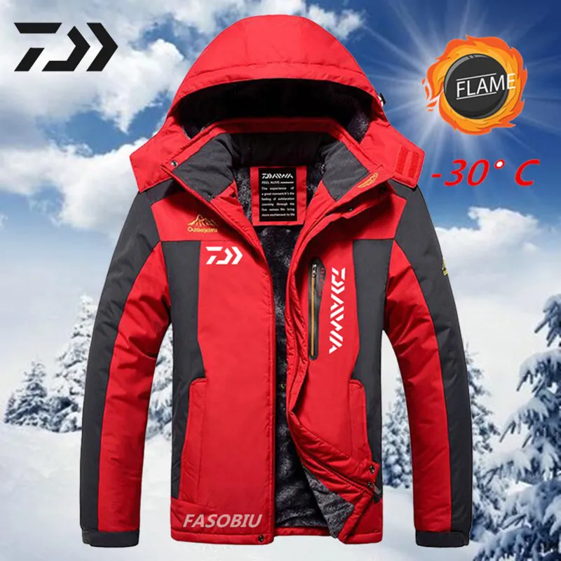 Fishing Jacket Men Winter Daiwa Fishing Clothing Thermal Big Pocket Zipper Fishing Shirt Sports Casual Coat Men Fishing Clothes
Fishing Jacket Men Winter Daiwa Fishing Clothing Thermal Big Pocket Zipper Fishing Shirt Sports Casual Coat Men Fishing Clothes