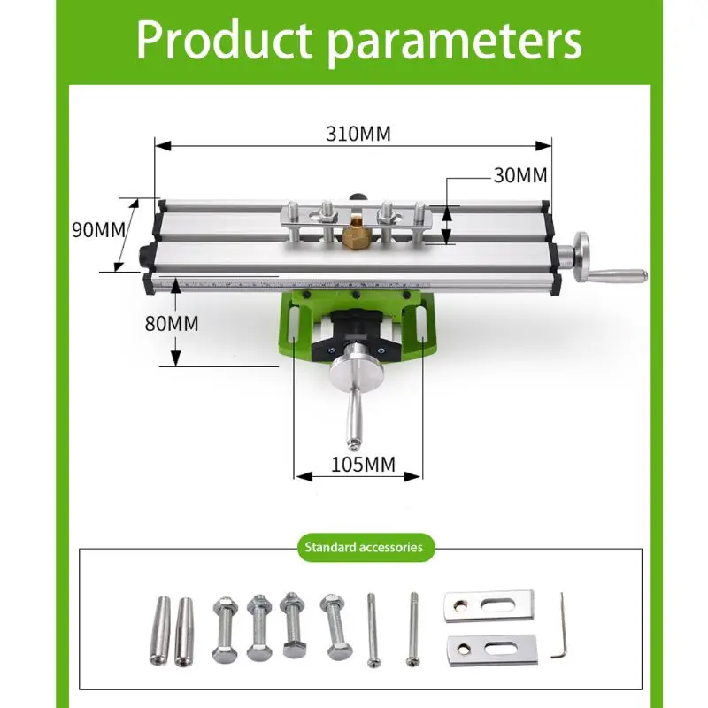 Mini Precision Milling Machine Multifunction Worktable Drill Vise Fixture Table W0YD
Mini Precision Milling Machine Multifunction Worktable Drill Vise Fixture Table W0YD