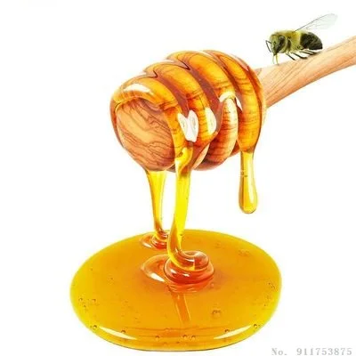 

30pcs Mini Wooden Honey Stick Wood Stick Honey Dipper Honey Spoon Stick Honey Stirring Rod Coffee Jam Red Wine Stirring