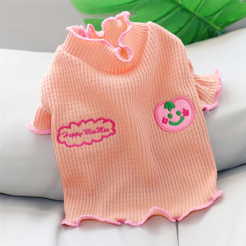Puppy Pink Fruit Clothes Summer Thin Pet Short Bottoming Shirt Teddy Breathable Watermelon Clothes Soft Dog Clothes Pet Products
Puppy Pink Fruit Clothes Summer Thin Pet Short Bottoming Shirt Teddy Breathable Watermelon Clothes Soft Dog Clothes Pet Products