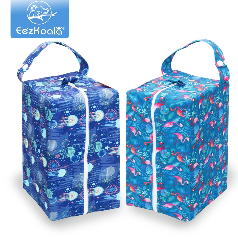 EezKoala 2pcs Cloth Diaper Wet Bag Washable Cloth Diaper Pod Bag HigH Capacity Baby Diaper Bag
EezKoala 2pcs Cloth Diaper Wet Bag Washable Cloth Diaper Pod Bag HigH Capacity Baby Diaper Bag