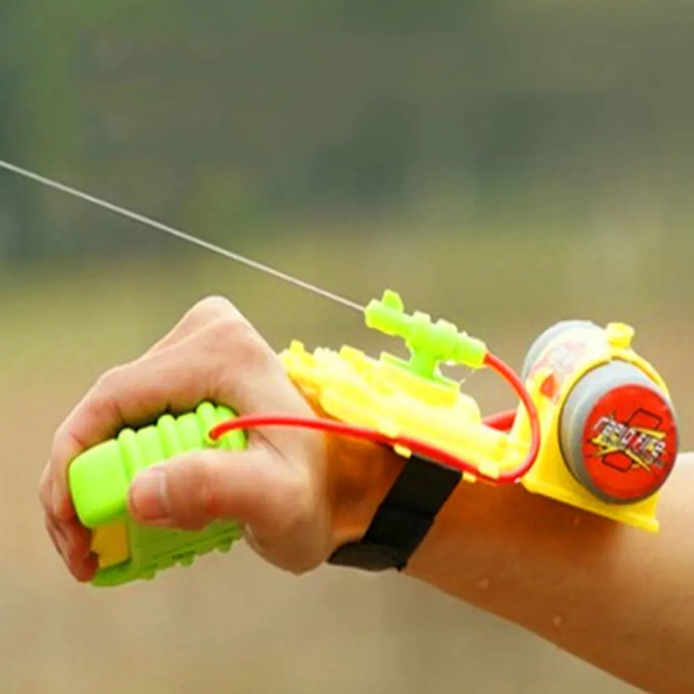ABS 4 Meters Range Wrist Water Gun Beach Toy Water Gun Toy Backpack Outdoor Swimming Pool Sprinkling Water Kids Baby Shooter Toy
ABS 4 Meters Range Wrist Water Gun Beach Toy Water Gun Toy Backpack Outdoor Swimming Pool Sprinkling Water Kids Baby Shooter Toy