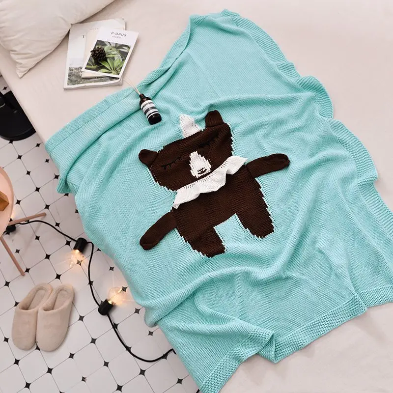 TONGDI Soft Warm Children Cartoon Fringed Knitting Wool Blanket Pretty Gift Decor For Sofa Girl All Season Handmade Sleeping
TONGDI Soft Warm Children Cartoon Fringed Knitting Wool Blanket Pretty Gift Decor For Sofa Girl All Season Handmade Sleeping