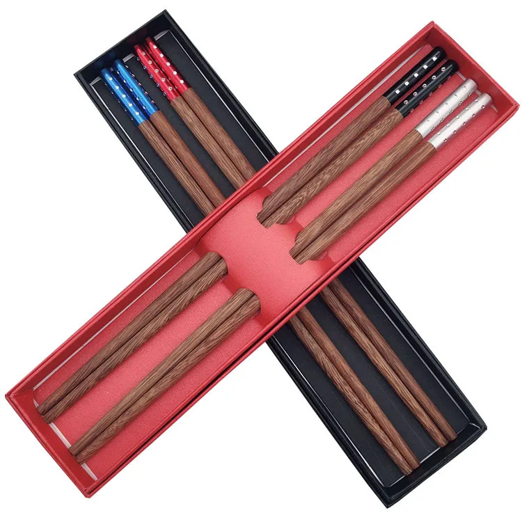 2 Pairs Gift BOX Household High-grade chopstick Natural Wood Couples Wooden Mahogany Reusable Tableware Sushi Chopsticks Gifts
2 Pairs Gift BOX Household High-grade chopstick Natural Wood Couples Wooden Mahogany Reusable Tableware Sushi Chopsticks Gifts