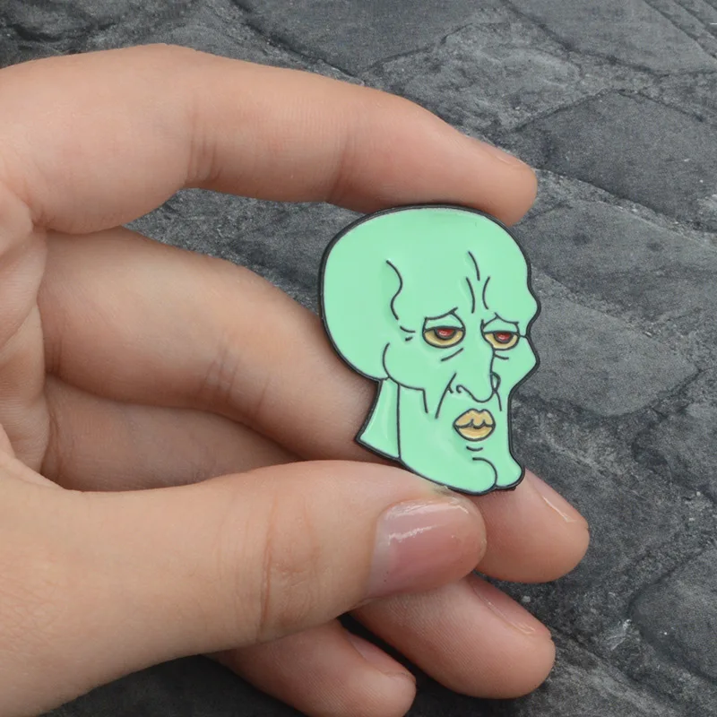1PC Enamel Pin Cartoon Figure Metal Badge Green Head Brooch Denim Jeans Lapel Pin Badge Cartoon Jewelry Gift for Kids Pin
1PC Enamel Pin Cartoon Figure Metal Badge Green Head Brooch Denim Jeans Lapel Pin Badge Cartoon Jewelry Gift for Kids Pin
