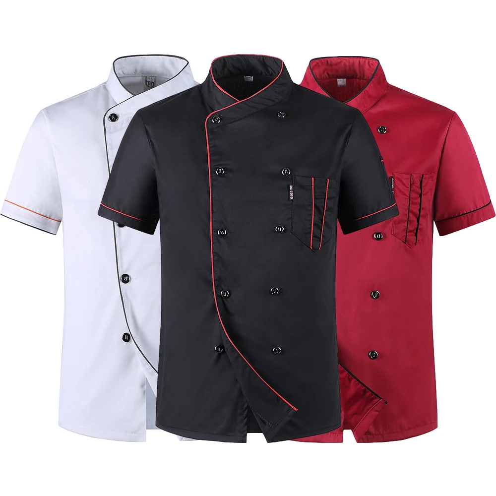 Chef Jacket Uniform Men Women Kitchen Cooking Clothes Hat Apron Reposteria Horeca Patisserie Catering Food Service Work Shirt
Chef Jacket Uniform Men Women Kitchen Cooking Clothes Hat Apron Reposteria Horeca Patisserie Catering Food Service Work Shirt