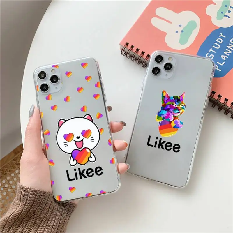 likee Phone Case Clear Transparent for iPhone 11 12 13 mini pro XS MAX 8 7 6 6S Plus X 5S SE XR 2020
likee Phone Case Clear Transparent for iPhone 11 12 13 mini pro XS MAX 8 7 6 6S Plus X 5S SE XR 2020