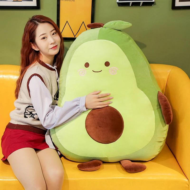 Big Size Avocado Plush Toy Shaped Fruit Series Cute Kawaii Stuffed Soft Pillow Cushion Kids Lovely Doll Birthday Valentine Gift
Big Size Avocado Plush Toy Shaped Fruit Series Cute Kawaii Stuffed Soft Pillow Cushion Kids Lovely Doll Birthday Valentine Gift