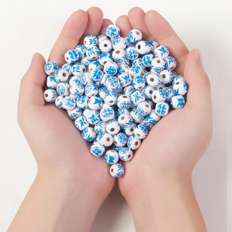 50Pcs 12mm Natural Wood Beads Round Green Flower Wooden Beads To Needlework Handmade For DIY Jewelry Bracelets Components Making
50Pcs 12mm Natural Wood Beads Round Green Flower Wooden Beads To Needlework Handmade For DIY Jewelry Bracelets Components Making