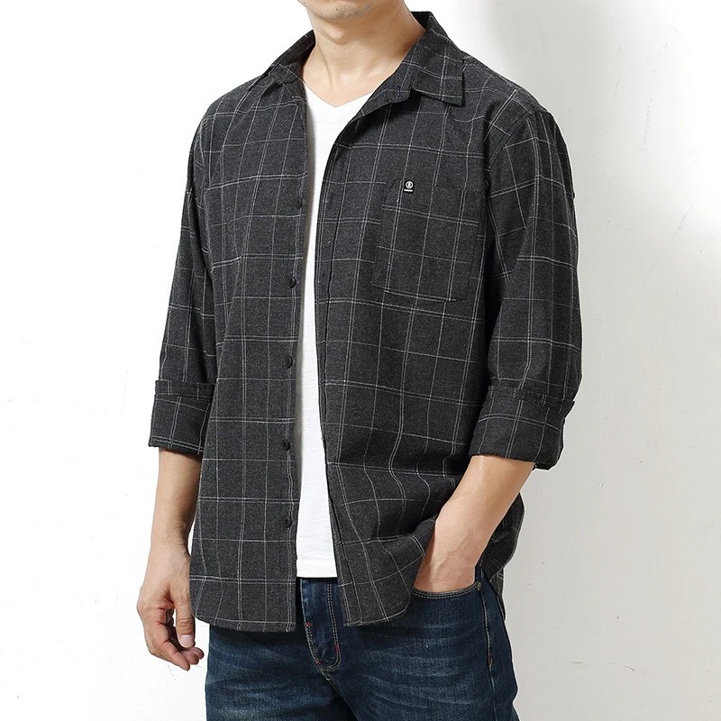 plus size 8XL 7XL Spring autumn cotton plaid Men Shirts Long Sleeve Mens Casual Shirt Men Flower Dress Shirts camisa masculin
plus size 8XL 7XL Spring autumn cotton plaid Men Shirts Long Sleeve Mens Casual Shirt Men Flower Dress Shirts camisa masculin