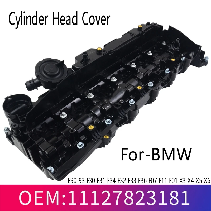 AP03 Engine Valve Cover Cylinder Head Cover 11127823181 for-BMW E90-93 F30 F31 F34 F32 F33 F36 F07 F11 F01 X3 X4 X5 X6
AP03 Engine Valve Cover Cylinder Head Cover 11127823181 for-BMW E90-93 F30 F31 F34 F32 F33 F36 F07 F11 F01 X3 X4 X5 X6