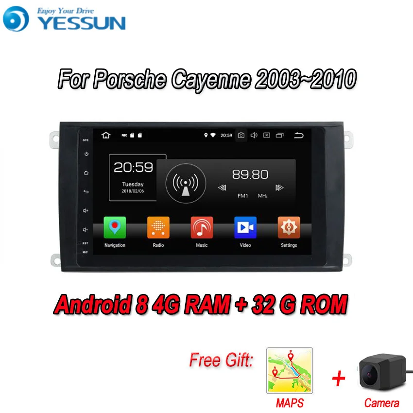 YESSUN Android 8.0 4G RAM For Porsche Cayenne 2003~2010 Car Navigation GPS Multimedia Player mirror link Radio Touch Screen
YESSUN Android 8.0 4G RAM For Porsche Cayenne 2003~2010 Car Navigation GPS Multimedia Player mirror link Radio Touch Screen