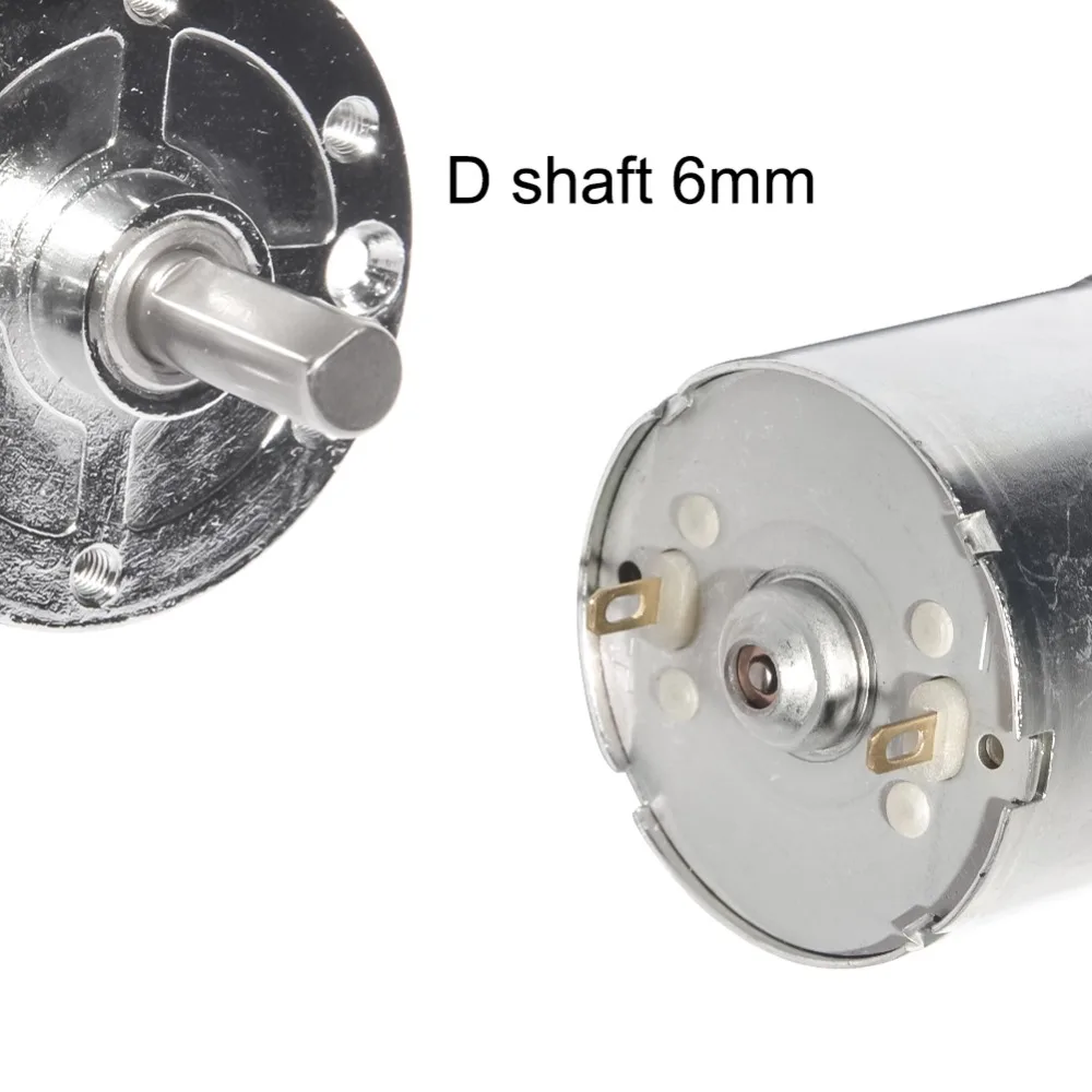 37GA330 Small Motor DC 12V 24V Gear Motor Diameter 37mm 10 30 50 60 85 120 140 150 300 500rpm DIY Engine RC Smart Car
37GA330 Small Motor DC 12V 24V Gear Motor Diameter 37mm 10 30 50 60 85 120 140 150 300 500rpm DIY Engine RC Smart Car