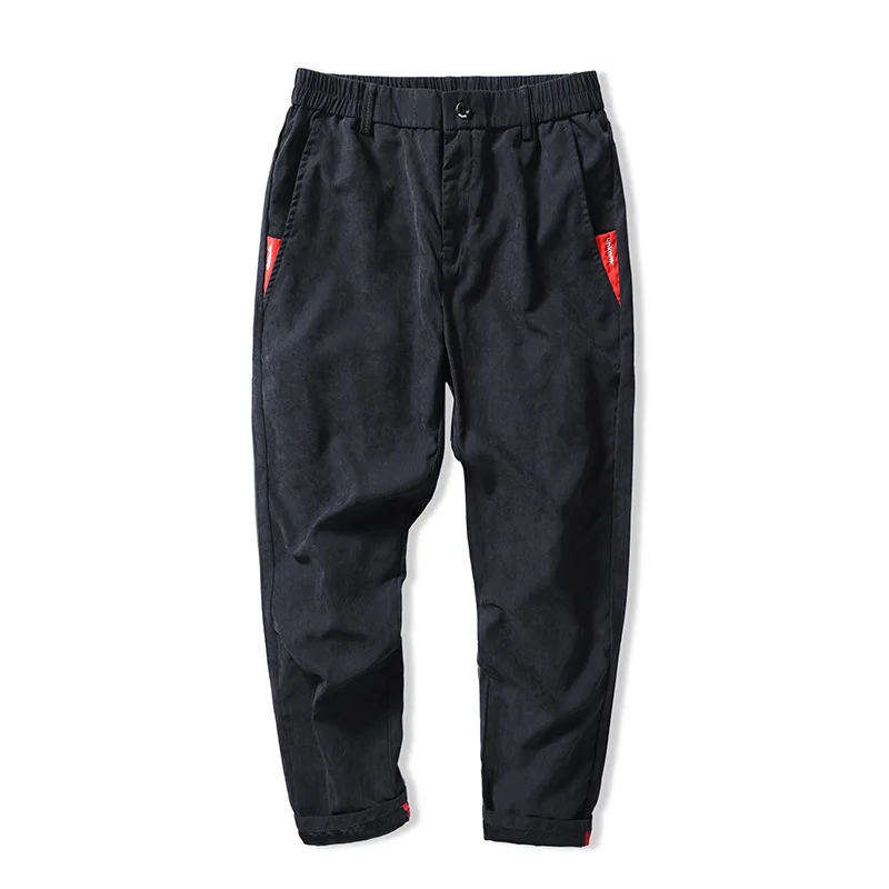 Luren Spring Casual Men's Pants Korean Style Trendy Loose Straight Draping Cropped Japanese Harajuku All-matching
Luren Spring Casual Men's Pants Korean Style Trendy Loose Straight Draping Cropped Japanese Harajuku All-matching