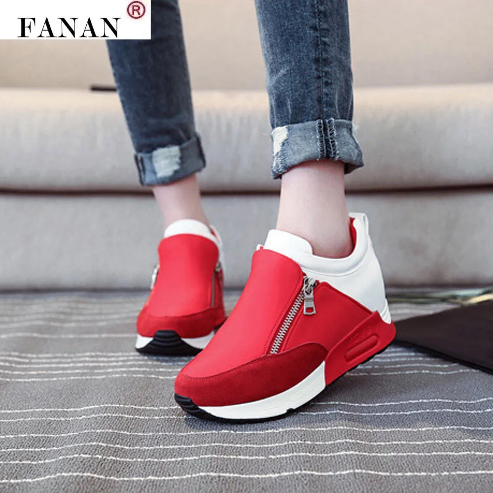 Sneakers 2021 Running Hiking Thick Bottom Platform Wedges Shoes Woman sports Sneakers Spring Autumn Fashion Ladies black Shoes 
Sneakers 2021 Running Hiking Thick Bottom Platform Wedges Shoes Woman sports Sneakers Spring Autumn Fashion Ladies black Shoes