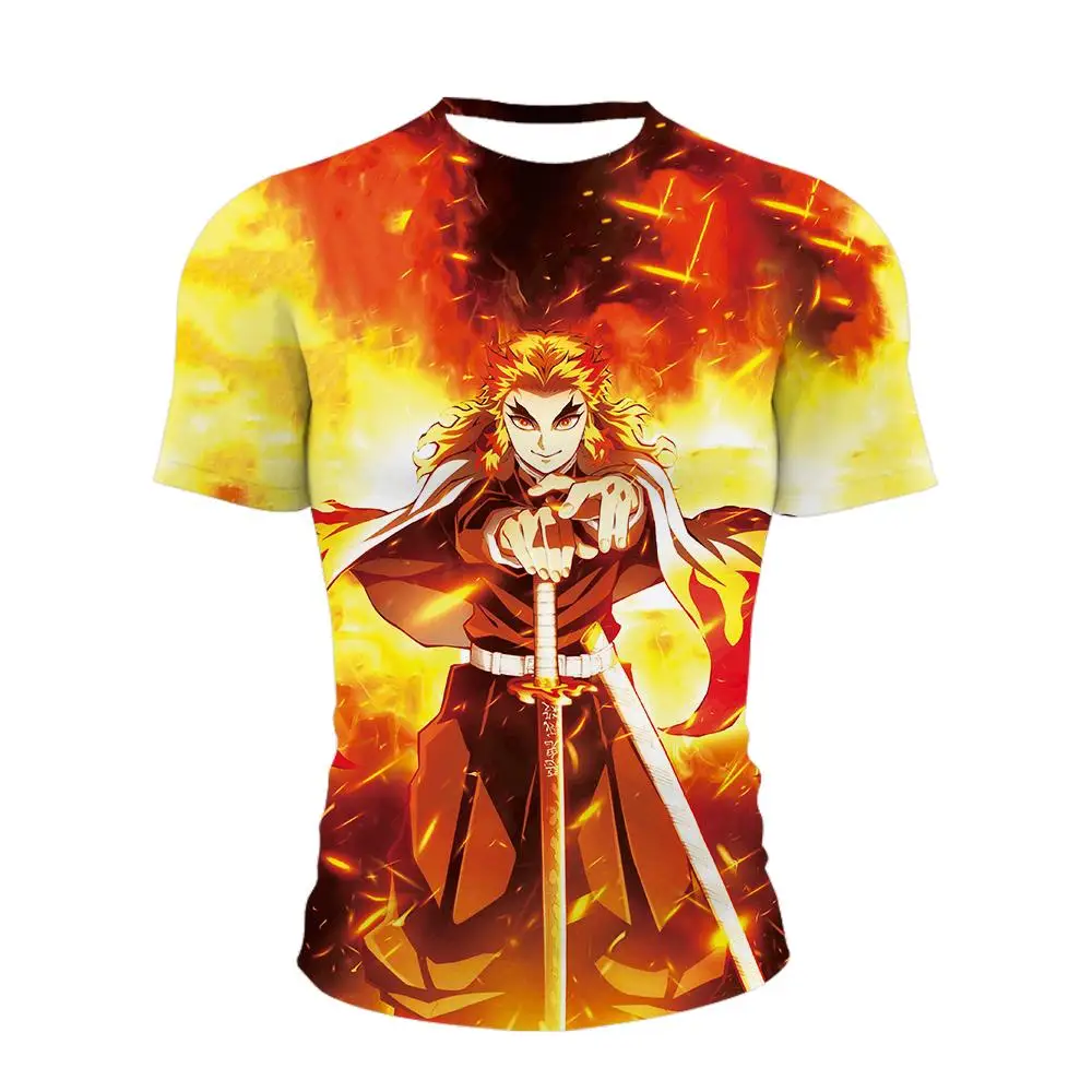 2021 Men's Summer 3d Printed Demon Slayer Column T-shirt Short Sleeve Cool T-shirt Fashion Casual Boy Girl Street Style 130-6xl
2021 Men's Summer 3d Printed Demon Slayer Column T-shirt Short Sleeve Cool T-shirt Fashion Casual Boy Girl Street Style 130-6xl