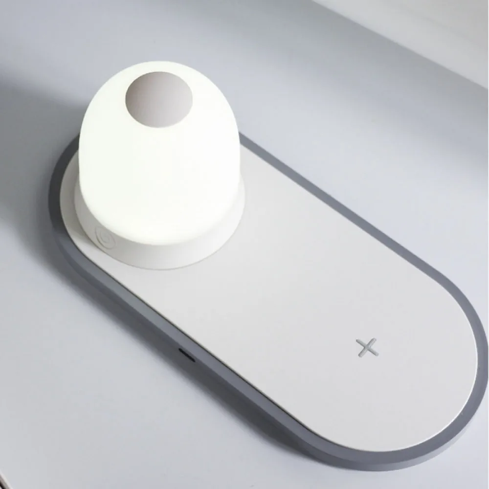 2 In 1 Qi Wireless Charger Fast Charging Pad With Touch Control Night Light For Living Rooms Bedrooms Fairy Lights Veilleuse Led
2 In 1 Qi Wireless Charger Fast Charging Pad With Touch Control Night Light For Living Rooms Bedrooms Fairy Lights Veilleuse Led